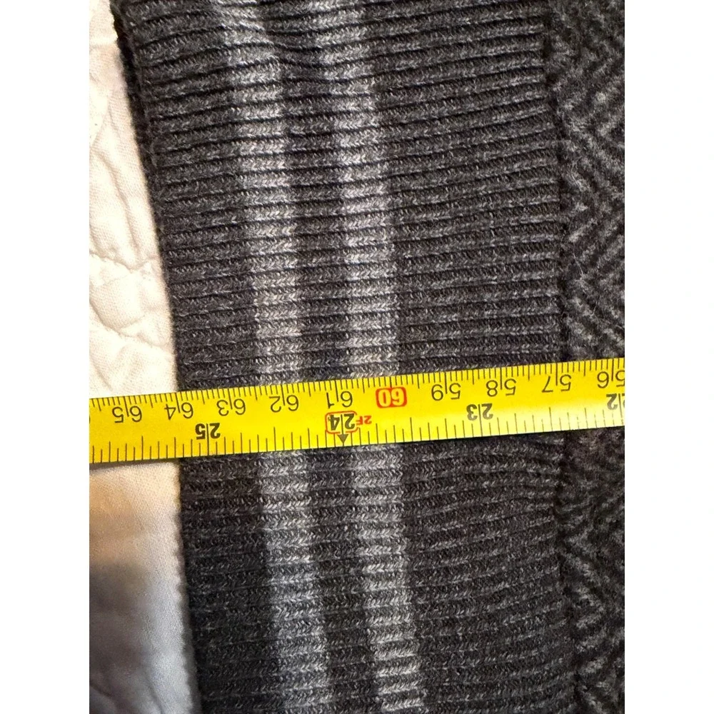 Polo Ralph Lauren Mens Herringbone Varsity Jacket Gray Wool Blend Bomber Medium